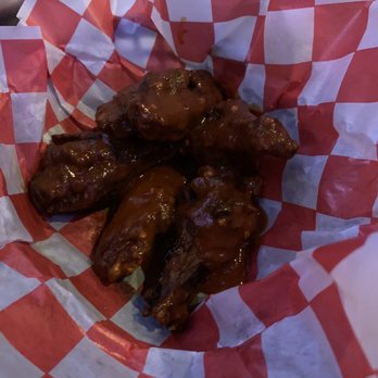 242 Pub & Grill - Double fried chicken wings Texas Hot sauce - Pubs Near Me - Spring, Texas