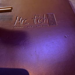 Menu cover