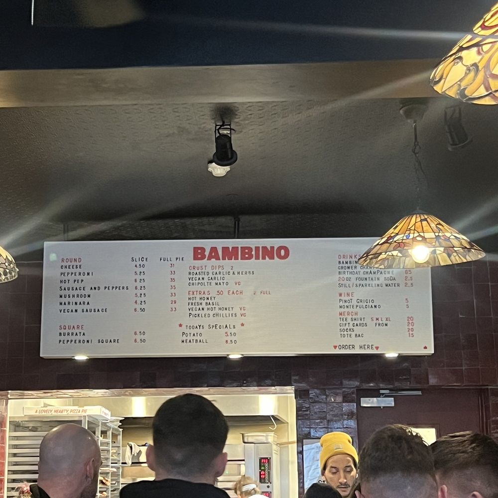 BAMBINO Stephen Street Lwr - Menu - Pizza Near Me - Dublin, D BAMBINO Stephen Street Lwr - Menu - Pizza Near Me - Dublin, D