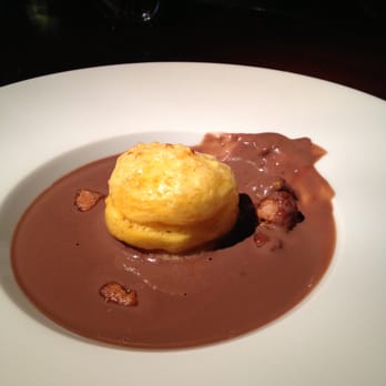 Pla - The chocolate smudge is because spoons were already darting into the dish even before I could get the photo taken! - Catalan Near Me - Barcelona, B Pla - The chocolate smudge is because spoons were already darting into the dish even before I could get the photo taken! - Catalan Near Me - Barcelona, B