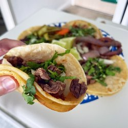 Thyda's Tacos - Carnitas, barbacoa, and lengua tacos  IG: @fooddeclassified
