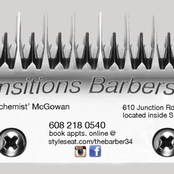 Transitions Barbershop - The Logo Of Transition Barber shop