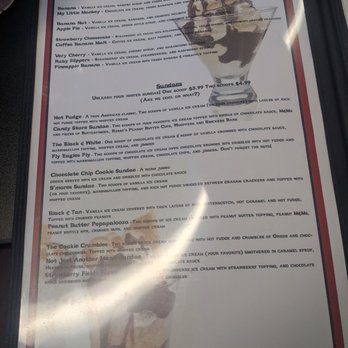 Chill Grill - Sundae menu - American Near Me - Rock Springs, Wyoming Chill Grill - Sundae menu - American Near Me - Rock Springs, Wyoming