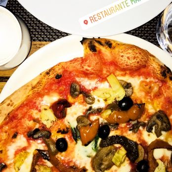 Margherita - Potato Gnocchi (top), Pizza Vegetariana (bottom) - Pizza Near Me - Barcelona, B Margherita - Potato Gnocchi (top), Pizza Vegetariana (bottom) - Pizza Near Me - Barcelona, B