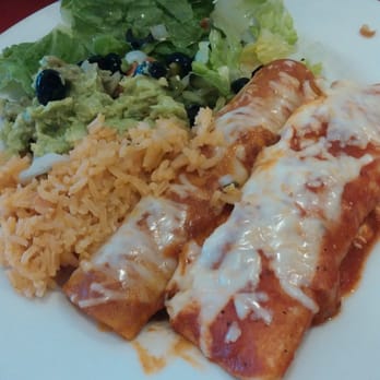 El Potro - Enchiladas, mexican rice and salad with guacamole...delicious$ - Mexican Near Me - Apopka, Florida El Potro - Enchiladas, mexican rice and salad with guacamole...delicious$ - Mexican Near Me - Apopka, Florida