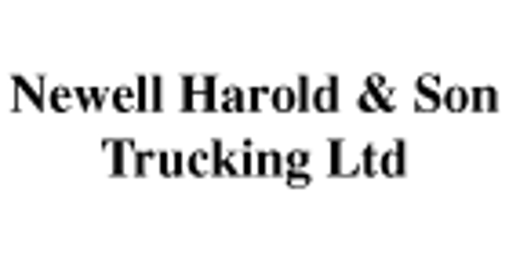 NEWELL HAROLD AND SON TRUCKING Updated May 2024 Barrington, Nova