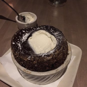 Five Crowns - Dark Chocolate Soufflé - Steakhouses Near Me - Corona del Mar, California