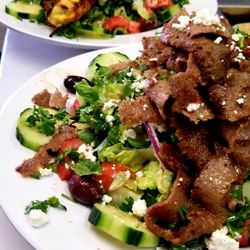 Pita Island - Greek Salads add Gyro meat, kebabs or Chicken Shawarma...