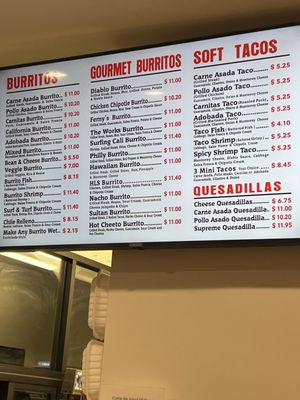Menu photo 4 Ferny's Mexican Grill Santee, CA