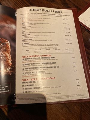 Menu photo 3 LongHorn Steakhouse Cape Coral, FL Menu photo 3 LongHorn Steakhouse Cape Coral, FL