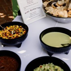 Soho Taco - Delicious salsa bar (not pictured: incredible mini burritos)