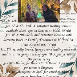 Serenity Reiki - This Week's event! Call/Text 973-214-1213 to book your appointment