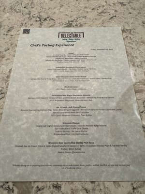 Menu photo 1 DelecTable Madison, WI