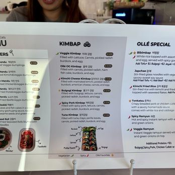 Olle Korean Eats - Menu - Korean Near Me - Nashville, Tennessee
