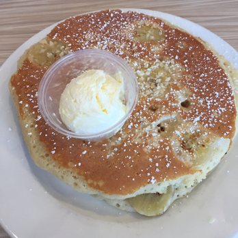 Stacks Pancake House - Banana macadamia pancake - Breakfast & Brunch Near Me - Irvine, California Stacks Pancake House - Banana macadamia pancake - Breakfast & Brunch Near Me - Irvine, California