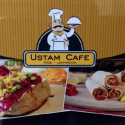 Ustam Café - Karte