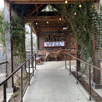 The Rustic - Entrance - Bars Near Me - Houston, Texas