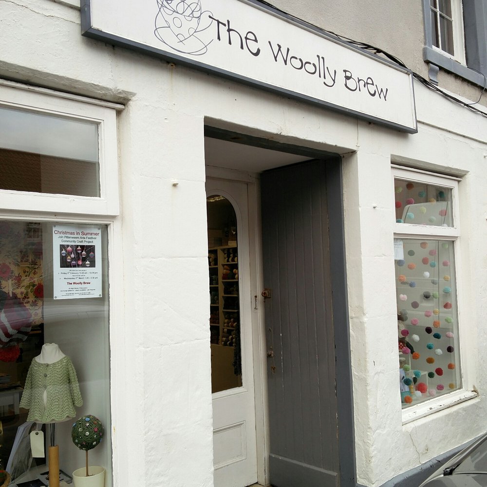 The Woolly Brew - Shop front #yelpmission - Knitting Supplies Near Me - Pittenweem, ABE