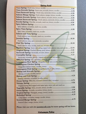 Menu photo 8 Jazmine Cafe New Orleans, LA Menu photo 8 Jazmine Cafe New Orleans, LA