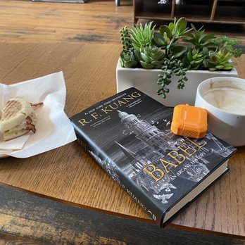 The Perfect Cup - Bacon egg and cheese sandwich (the Egger). Anne's Special coffee (drip coffee with a shot and chocolate). - Coffee & Tea Near Me - Chicago, Illinois