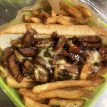 The Rabbit Hole - Extra Credit Philly Cheesesteak WitWiz & Fries (ON POINT NO REGRETS) - Vegan Near Me - Pompano Beach, Florida The Rabbit Hole - Extra Credit Philly Cheesesteak WitWiz & Fries (ON POINT NO REGRETS) - Vegan Near Me - Pompano Beach, Florida
