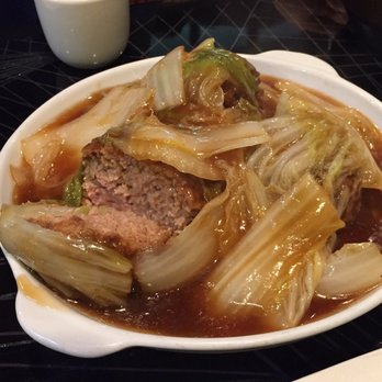 Lotus Garden - Braised lion's head (红烧狮子头, $15.95) - it's ok - Chinese Near Me - Plainsboro, New Jersey Lotus Garden - Braised lion's head (红烧狮子头, $15.95) - it's ok - Chinese Near Me - Plainsboro, New Jersey