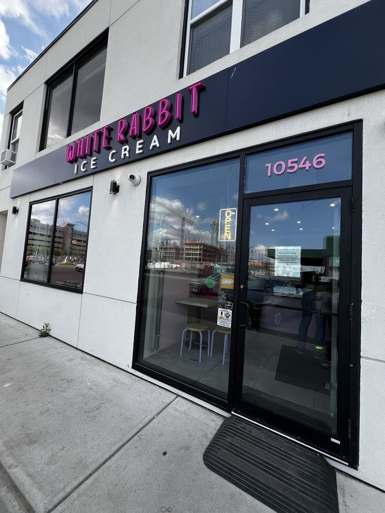 White Rabbit Ice Cream Logo