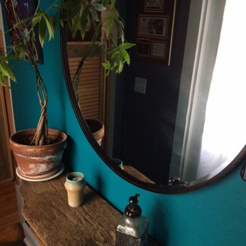 Flora's - Outside the tiny bathroom - Latin American Near Me - Lancaster, Pennsylvania