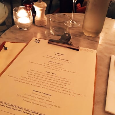 Menu photo 2 Le Pas Sage Paris, 75 Menu photo 2 Le Pas Sage Paris, 75