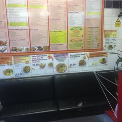 Phoenix Palace - Wall mounted menu