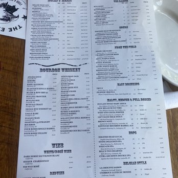 The Eagle Louisville - Menu - Southern Near Me - Louisville, Kentucky