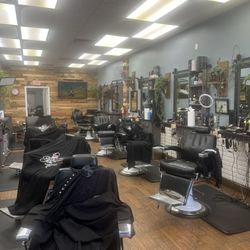 The Standard Barbershop - Enough seats to bring your friends and watch music videos while you wait.