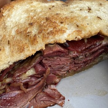 The Roe - Pastrami. Excellent quality meat, large enough to share. - Sandwiches Near Me - Monroe, Georgia