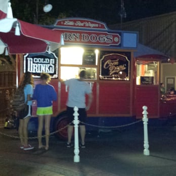 Little Red Wagon - The famous corn dog wagon - Hot Dogs Near Me - Anaheim, California Little Red Wagon - The famous corn dog wagon - Hot Dogs Near Me - Anaheim, California