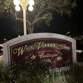 Wine Valley Inn & Cottages - Sign near entrance - Hotels Near Me - Solvang, California Wine Valley Inn & Cottages - Sign near entrance - Hotels Near Me - Solvang, California
