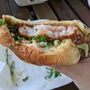 Bopomofo Cafe - Honey walnut prawn burger - Bubble Tea Near Me - San Gabriel, California Bopomofo Cafe - Honey walnut prawn burger - Bubble Tea Near Me - San Gabriel, California