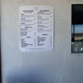 Bird Bird Biscuit - Menu - Breakfast & Brunch Near Me - Austin, Texas