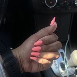 The Nail Studio - Acrylic overlay done by Tina