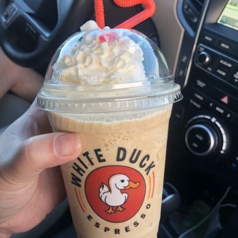 White Duck Espresso - Pumpkin cheesecake espresso shake, medium - Coffee & Tea Near Me - New Port Richey, Florida White Duck Espresso - Pumpkin cheesecake espresso shake, medium - Coffee & Tea Near Me - New Port Richey, Florida