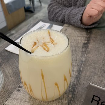 The Aussie Grind - Salted Carmel Bourbon Milkshake - Cafes Near Me - Frisco, Texas The Aussie Grind - Salted Carmel Bourbon Milkshake - Cafes Near Me - Frisco, Texas