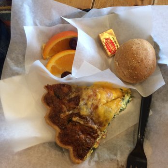 Old Town Kitchen - Cheese, bacon, and spinach quiche - Sandwiches Near Me - Silverdale, Washington Old Town Kitchen - Cheese, bacon, and spinach quiche - Sandwiches Near Me - Silverdale, Washington