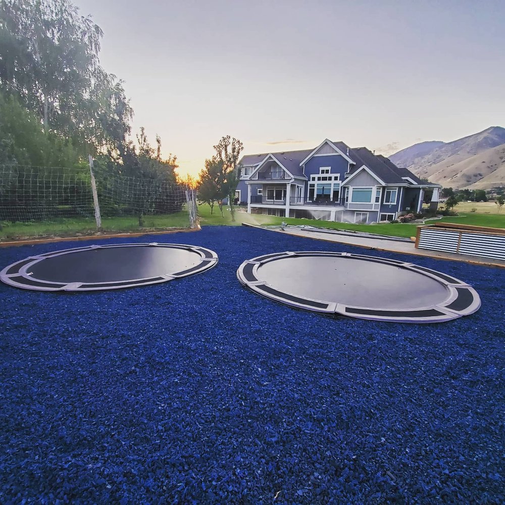 Slide of Trampoline Holes