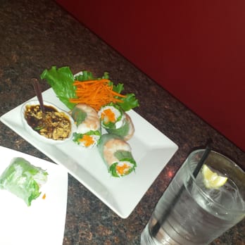 Suthathip Thai Restaurant - Spring Rolls.  Very tasty! - Thai Near Me - Anaheim, California