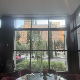 From the inside, looking south to the California club From the inside, looking south to the California club