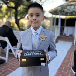 B & G Formal Wear - Maximus the ring boy sporting suit from B & G