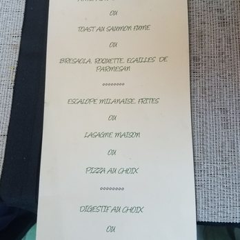 L'Anchois Vert - Menu - Italian Near Me - Brussels, BRU
