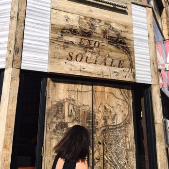 Enoteca Sociale - Very cool door with the map of Rome etched into it - Italian Near Me - Toronto, Ontario Enoteca Sociale - Very cool door with the map of Rome etched into it - Italian Near Me - Toronto, Ontario