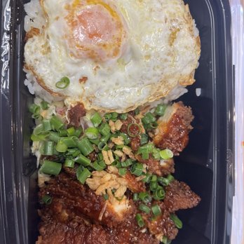 Egg N Bird - Korean Bowl no Spicy Mayo - Chicken Shop Near Me - Upland, California