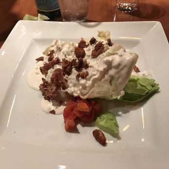 Frackleton's - Wedge salad. Not as pretty as some of the other photos. No cherry tomatoes. - New American Near Me - Sheridan, Wyoming Frackleton's - Wedge salad. Not as pretty as some of the other photos. No cherry tomatoes. - New American Near Me - Sheridan, Wyoming