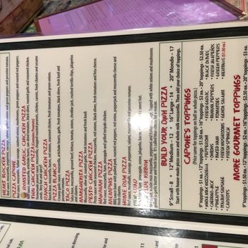 Capone's Pub & Grill - Pies - Pizza Near Me - Post Falls, Idaho